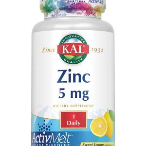 Zinc ActivMelt, 5mg, 60ct, Lemon
