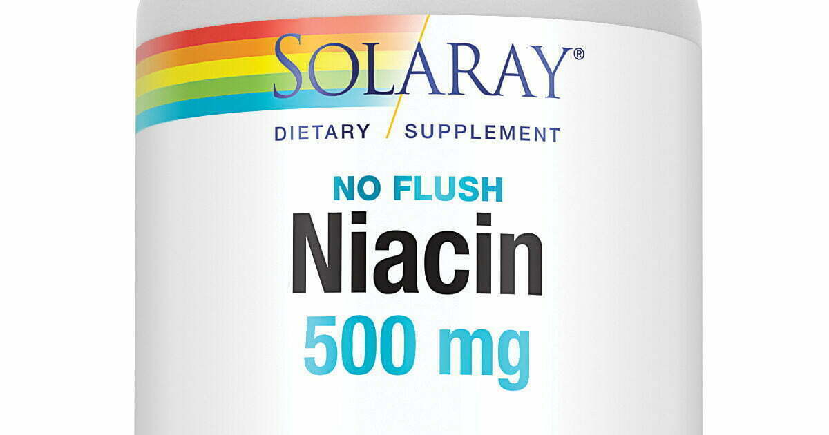 Niacin, No Flush, 500mg, 100ct Mother's Cupboard Nutrition