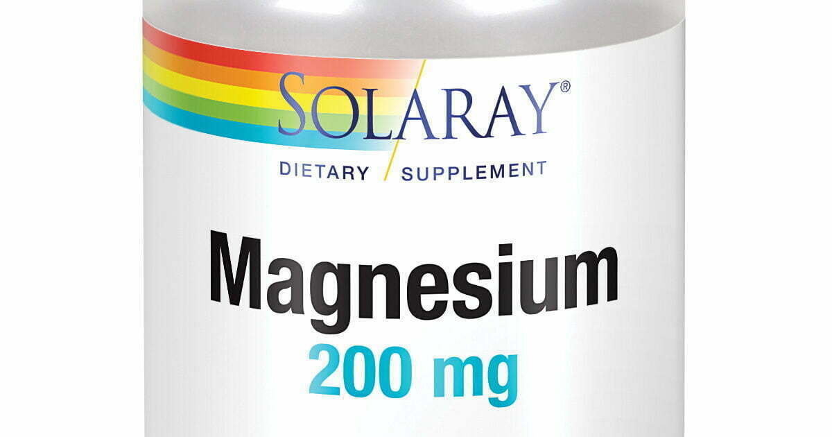 Magnesium, Amino Acid Chelate, 200mg, 100ct Mother's Cupboard Nutrition