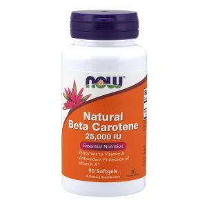NAT BETA CAROTENE 25000  90 SGELS