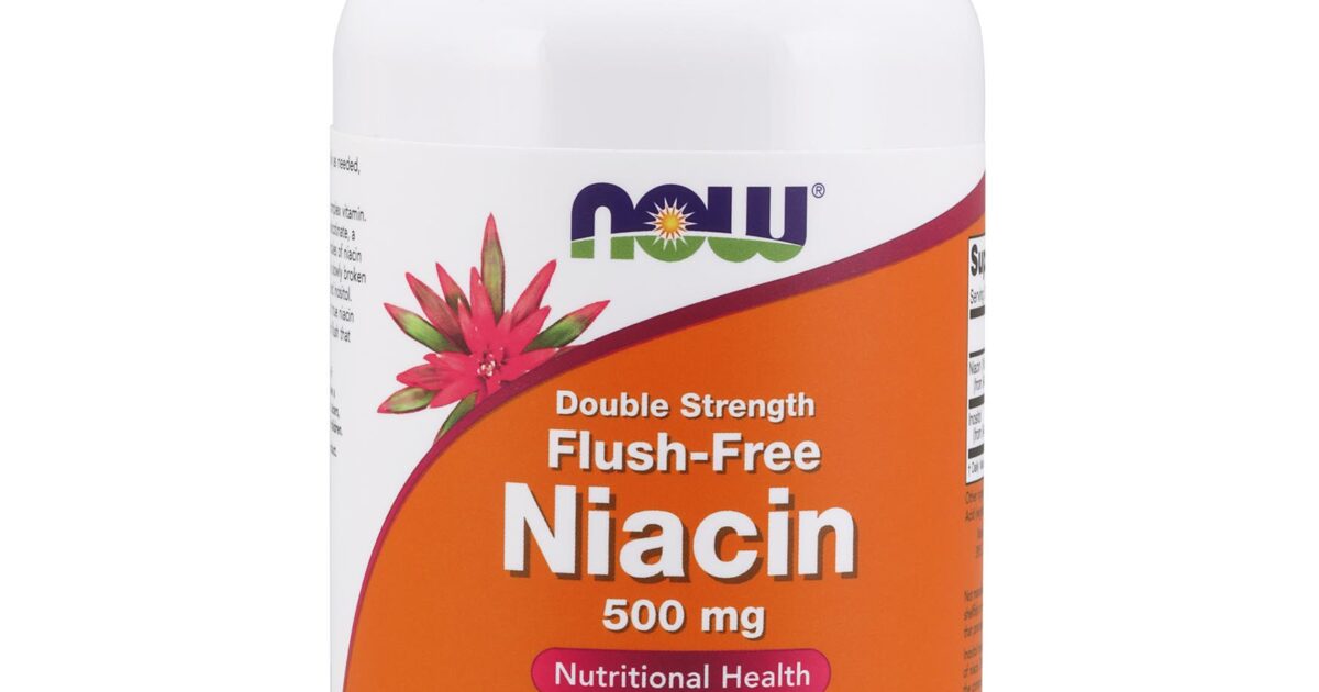 FLUSH FREE NIACIN 500mg 180 VCAPS – Mother's Cupboard Nutrition