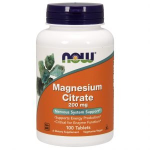 MAGNESIUM CITRATE 200mg  100 TABS
