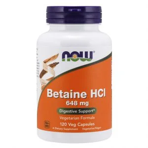 BETAINE HCL  120 VCAPS