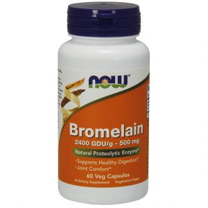 BROMELAIN 500MG/2400GDU 60 VCAPS