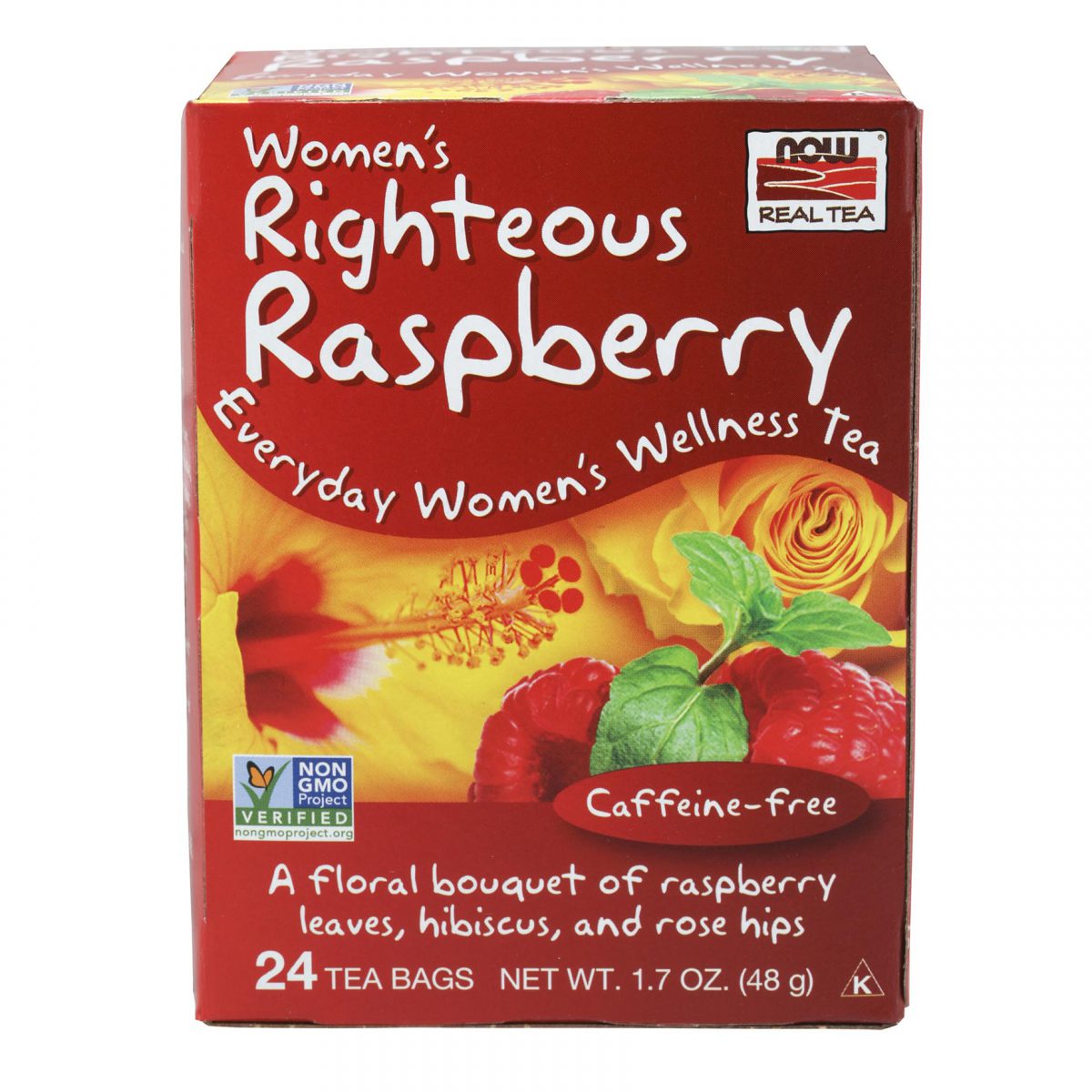 RED RASPBERRY TEA 24 BAGS – Mother's Cupboard Nutrition