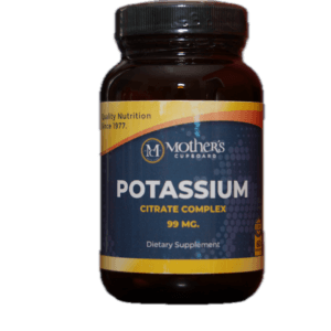 Potassium 99mg, 60 cap