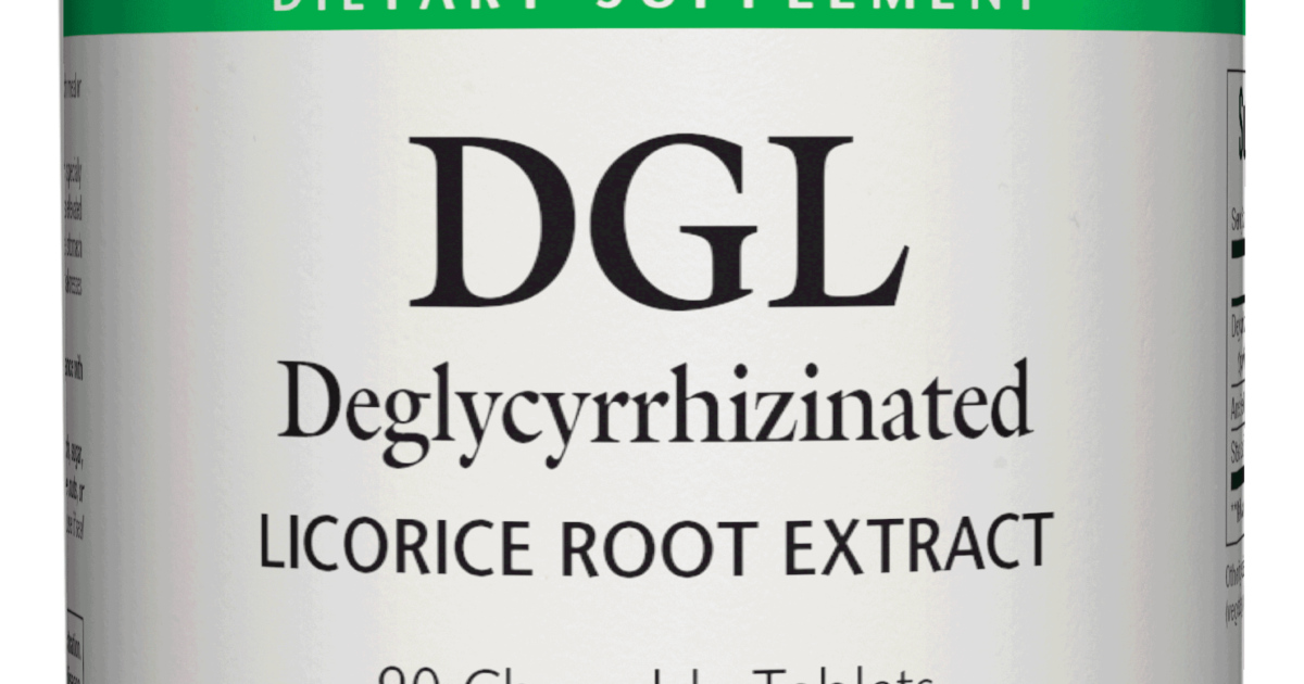 DGL CHEWABLE TABLETS 400 MG 10:1 EXTRACT DEGLYCYRRHIZINATED… – Mother's ...